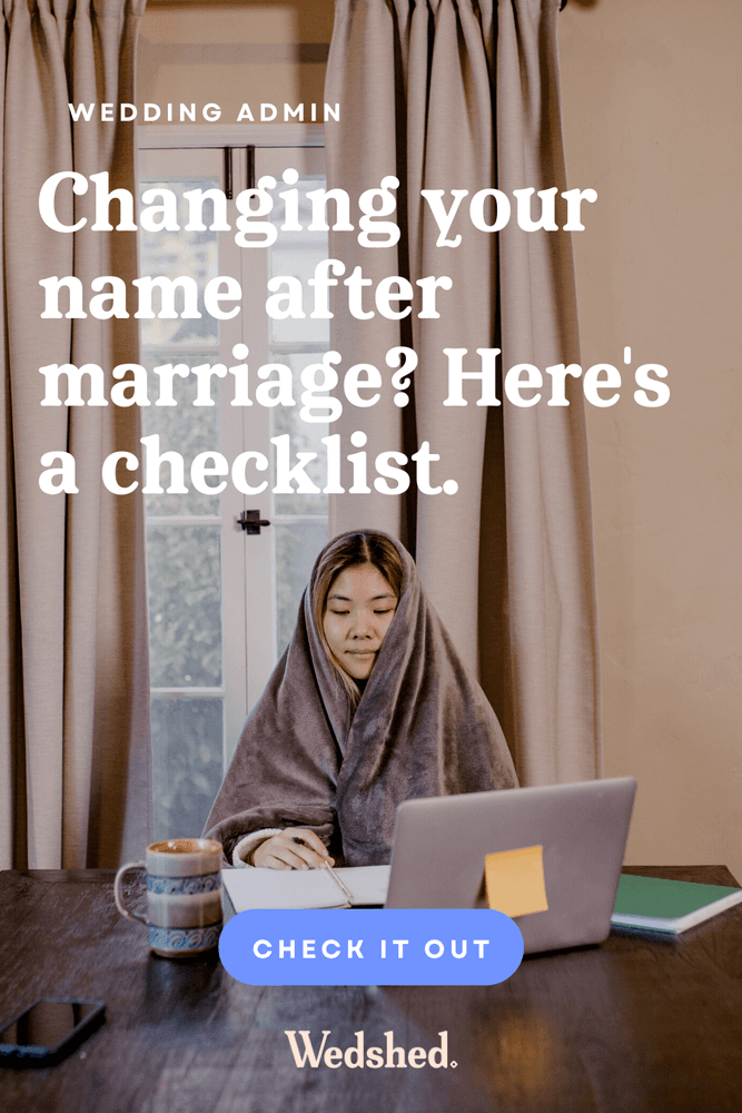 marriage name change checklist