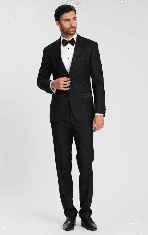 Wedding dress code black tie