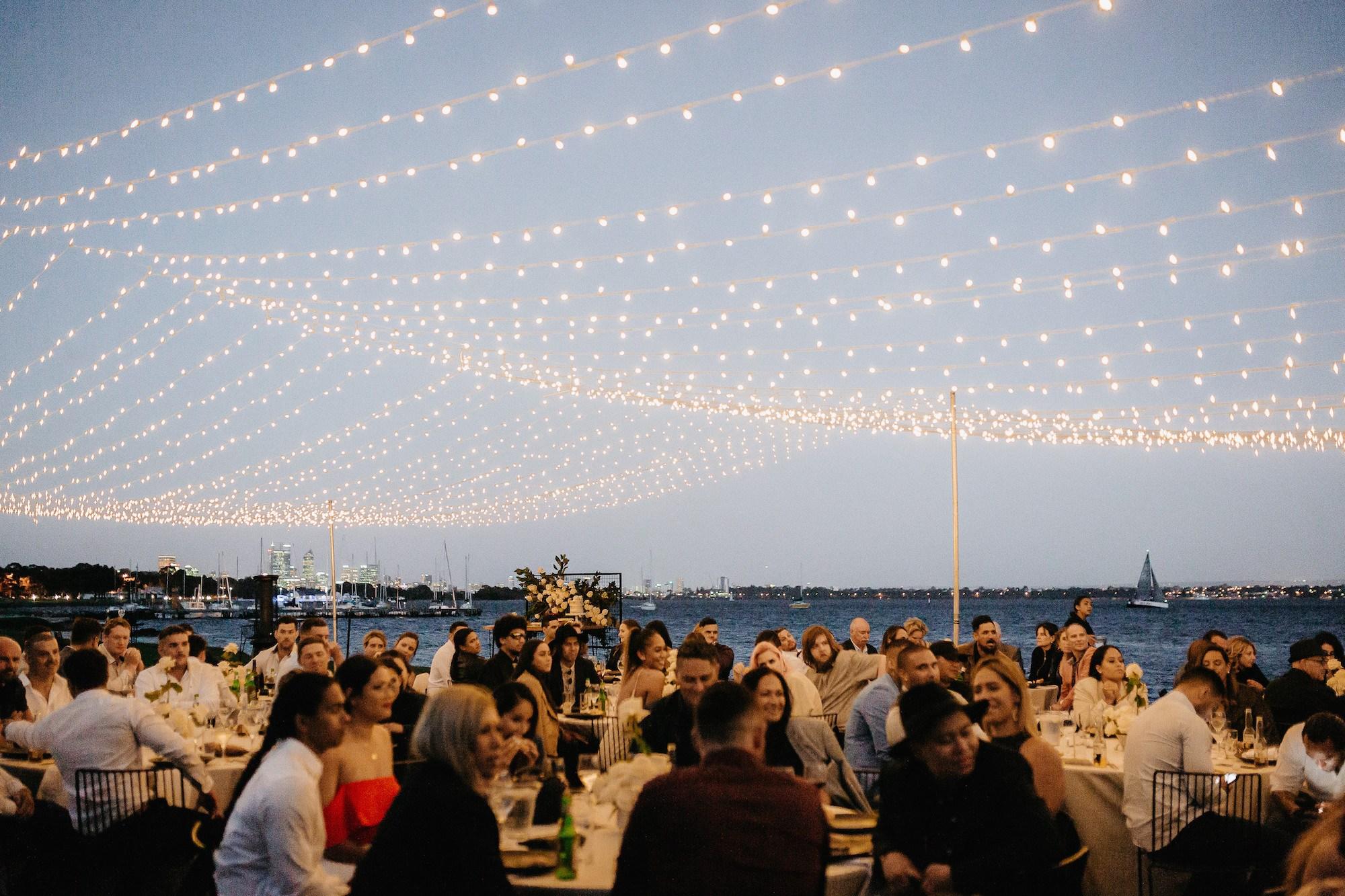 Perth ocean front wedding at Nedlands Yacht Club