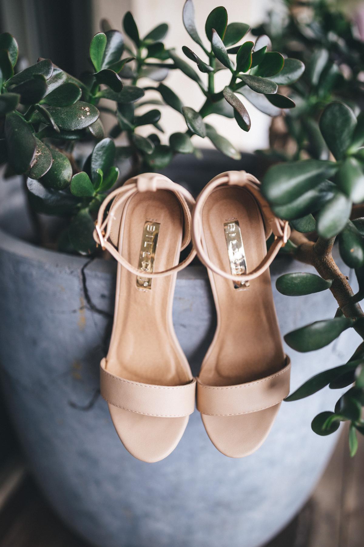 Bridal shoes by Siren Shoes