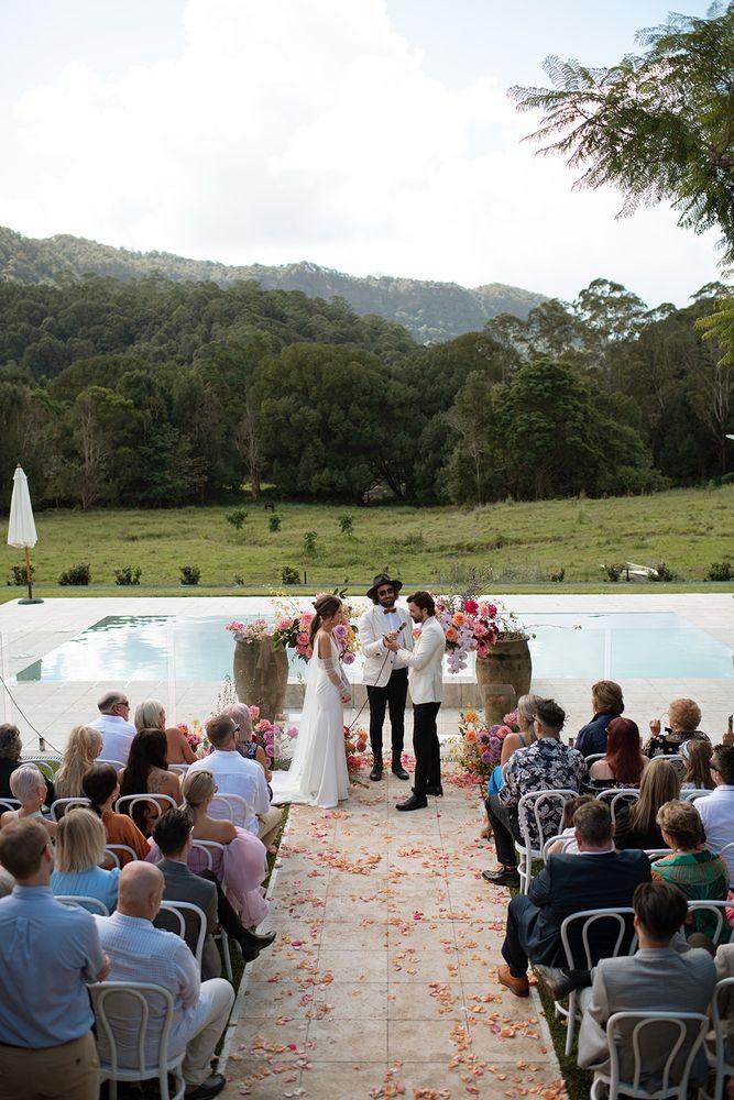 Gold Coast hinterland wedding