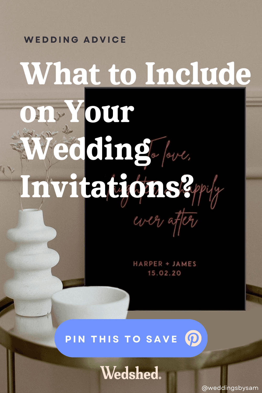 what to include on your wedding invitation