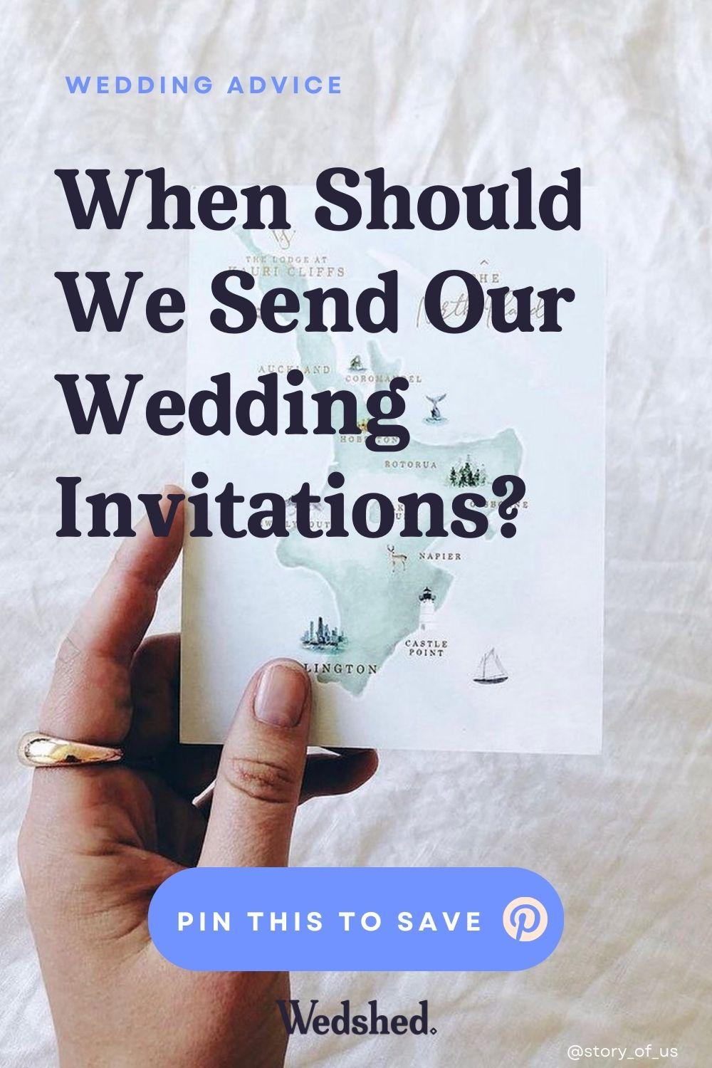 when should we send our wedding invitations