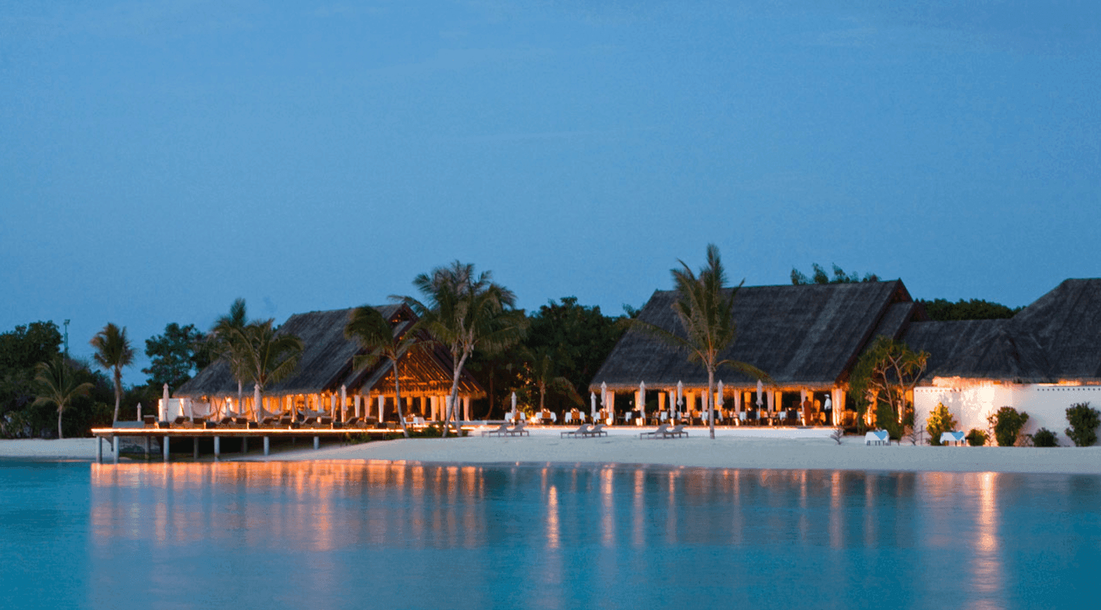 Maldives honeymoon resort