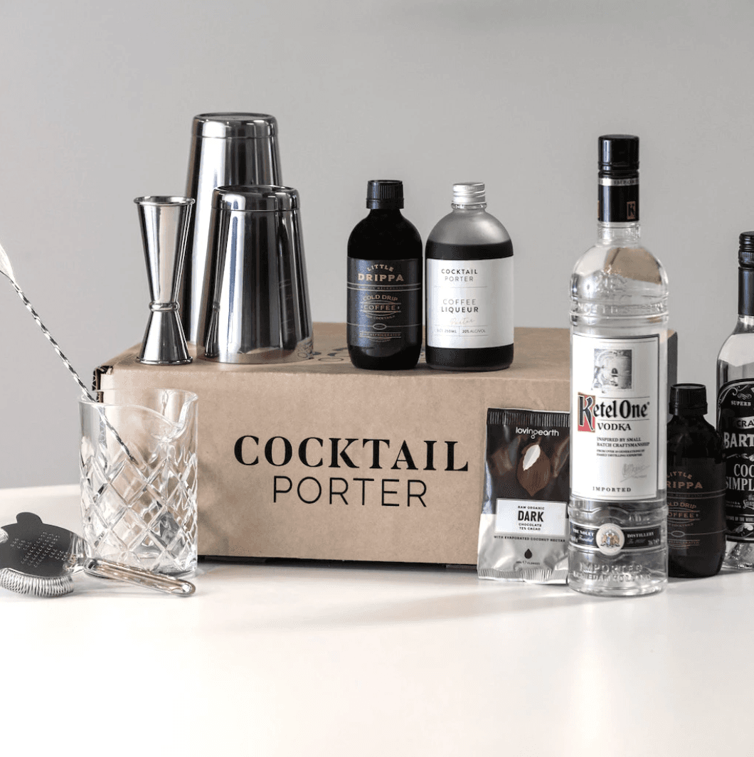 cocktail porter cockail gift as an idea for groomsmen gifts
