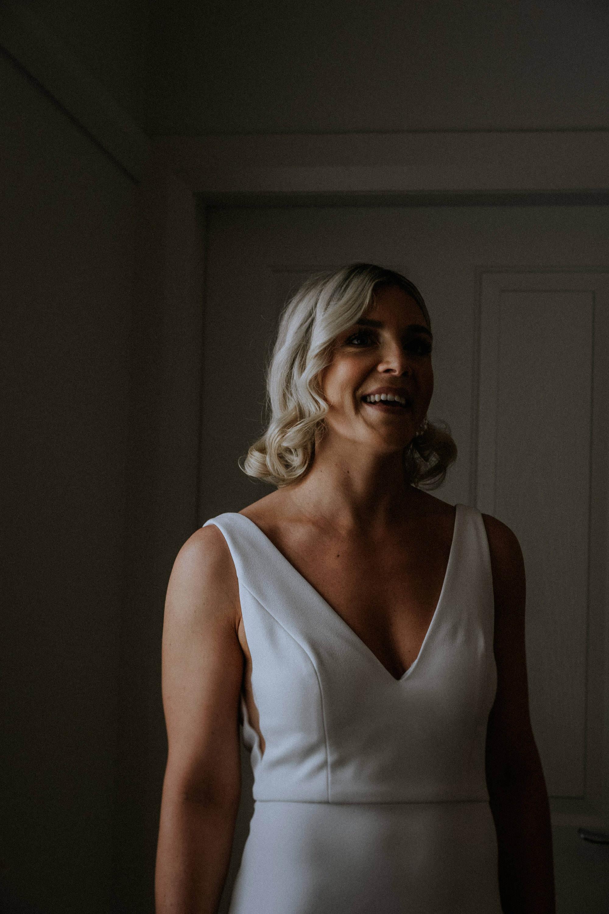Bride at Country NSW Wedding venue
